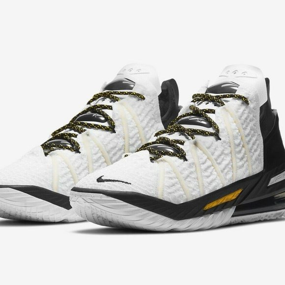 Nike LeBron XVIII 18 Lakers 'Home' CQ9283-100 Basketball Sneakers size 8.5 - 10